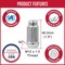 Coyote Wheel Accessories LUG NUTS 12 Millimeter x 125 Thread Size Mag Shank Standard Shank 147 Inch Overall Length 58KX44 - alternate 6