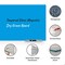 Fab Glass And Mirror Magnetic Glass Dry Erase Board for Wall, 48in x96in Eased Corners, Blue Surface Frameless Glass Bo GBZ48x96-SB606 - alternate 7