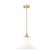 Z-Lite Fleur Modern Gold 1 Light Pendant 1958P16-MGLD - alternate 1