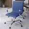 Leisuremod Harris Faux Leather Office Chair, Navy Blue HO19BUL - alternate 10