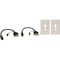 Tripp Lite SVGA/3.5mm Connector Kit, SVGA, Wall Plate EZA-VGAAF-2 - alternate 1