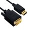 Sanoxy 6ft Gold Plated Premium DisplayPort to DVI Male to Male Cable 28AWG SNX-CBL-LDR-DP102-1106 - alternate 1