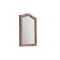 Homeroots 30" Pink Abstract Wood Framed Mounted Dresser Mirror 486461 - alternate 1