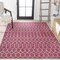 Jonathan Y Ourika Moroccan Geometric Textured Weave Fuchsia/Light Gray 3 ft. x 5 ft. Indoor/Outdoor Area Rug SMB108Q-3 - alternate 6