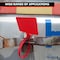 Kable Kontrol Write On Zip Tie Tags, 2in x 3in Flag Top, 12in L, 120 Lbs Strength, 100 Pcs, Red, 100PK CTWO-12-100-RD - alternate 6