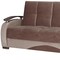 Homeroots 84" Brown Microfiber Convertible Futon Sleeper Sofa And Toss Pillows With Storage 607207 - alternate 6