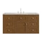 James Martin Vanities Laurent 48" Single Vanity, Honey Oak w/ 3 CM Carrara Marble Top 545-V48-HNO-3CAR - alternate 9