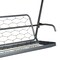 Sunjoy Luxury Grey 4-Seater Steel Patio Swing and Bed with Elastic Metal Mesh Seat, Convertible Design A215012900 - alternate 6