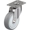 Blickle Swivel Plate Caster, TPR, 4", 240 lb. LKPXA-TPA 101KFD-12 - alternate 1