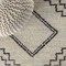 Jonathan Y Amir Moroccan Beni Souk Cream/Black 4 ft. x 6 ft. Area Rug MOH200A-4 - alternate 7