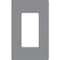 Lutron Designer Wall Plates, Number of Gangs: 1 Gloss Finish, Gray CW-1-GR - alternate 1