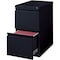 Lorell 15" W Lorell Mobile Pedestal, Black LLR49530 - alternate 2
