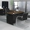 Regency Fusion Desk Shell, 72 in W X Wood, Metal, Neo Walnut MLDS723042NW - alternate 6