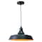 Vaxcel Dorado 1 Light Bronze Gold Farmhouse Outdoor Barn Dome Pendant T0373 - alternate 1