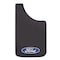 Plasticolor Universal 11 x 19 Set Of 2 Flat Ford Logo Black Fiberglass Reinforced Screw On 000539R01 - alternate 1