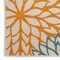 Homeroots 5' Green Orange and Red Indoor Outdoor Area Rug 521645 - alternate 8