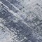 Homeroots 8' Navy Blue And Sky Blue Round Abstract Washable Indoor Outdoor Area Rug 587292 - alternate 7
