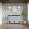 James Martin Vanities Breckenridge 48" Single Vanity, Serenity Blue, w/ 3 CM Phantome Eclos Top 330-V48-SRB-3PHT - alternate 8