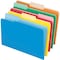 Pendaflex 1/3 Tab Cut Legal Recycled Top Tab File Folder - 8 1/2in x 14in - Assorted - Acid-free - 10%, 100PK 435013ASST - alternate 1