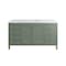 James Martin Vanities Chicago 60 in. Single Vanity, Smokey Celadon, w/ 3 CM Carrara Marble Top 503-V60S-SC-3CAR - alternate 5