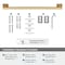Amerock Blackrock Champagne Bronze Contemporary 18 in 457 mm Towel Bar BH36003CZ - alternate 5