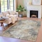 Homeroots 10' X 14' Black And Ivory Geometric Washable Indoor Outdoor Area Rug 631992 - alternate 6