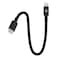 Beats Lightning to USB-C Cable 8 in. Black MEQM4LL/A - alternate 2