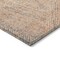 Homeroots 3' X 5' Peach Blue And Ivory Abstract Washable Indoor Outdoor Area Rug 597034 - alternate 8