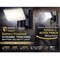 Iq America Dynamic Tracking Battery Powered Motion Security Light - 1500 Lumens Outdoor LED, Black IBT-2415-BK - alternate 8