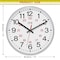 Infinity Instruments Prosaic 24-Hour ITC Business Wall Clock, Silver, 12 in 90/1224-1SV - alternate 7
