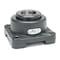 Moline Bearing 4 Bolt Flange Bearing, Cast Iron, Set Screw 19311055 - alternate 1