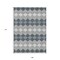 Homeroots 9' X 12' Gray Black And Green Geometric Washable Indoor Outdoor Area Rug 597906 - alternate 8