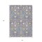 Homeroots 3' X 5' Lavender Blue And Green Oriental Washable Indoor Outdoor Area Rug 598058 - alternate 8