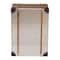 Baxton Studio Naylor Vintage Matte Bronze 3-Drawer Cabinet 250-13872-ZORO - alternate 8