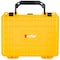 Eylar 9.12in Compact Gear Hard Case Waterproof with Foam Yellow SA00042-YLW - alternate 4