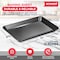 Bakken- Swiss BAKKEN Kitchen Nonstick Cookie Sheet, 13.58in. x 9.65in., PFOA-Free, Oven Safe, 450 DegF, Gray BKDD1P06 - alternate 7