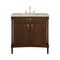 James Martin Vanities Kinnsden 36" Single Vanity, Sable Oak w/ 3 CM Tajnar Eclos Top D680-V36-SBK-3TJR - alternate 1