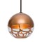 Besa Lighting Rocky Stem Pendant, Copper, Bronze Finish, 1x9W LED 1TT-ROCKYCP-LED-BR - alternate 1
