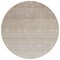 Homeroots 8' Beige And Ivory Round Ombre Washable Indoor Outdoor Area Rug 595783 - alternate 6