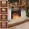 Edendirect 28 inch Infrared Electric Fireplace Insert, Touch Panel Home Decor Heater ZR-W1769P191328 - alternate 9