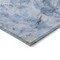 Homeroots 9' X 12' Blue And Silver Abstract Washable Indoor Outdoor Area Rug 618422 - alternate 7