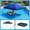 Sunjoy Pool Gazboe with  24in Wicker floating pool tray-Navy A109900301 - alternate 1