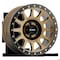 Method Race Wheels 16X8 NV 6X5.5 4.5IN B/S 0 O/S BRONZE/BLACK STREET LOC MR30568060900 - alternate 5