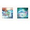 Homeroots Set Of Two Mermaids 1 White Framed Print Wall Art, 2PK 406125 - alternate 1