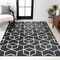 Jonathan Y Tumbling Blocks Modern Geometric Black/White 3 ft. x 5 ft. Area Rug SEU101A-3 - alternate 1