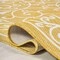Jonathan Y Charleston Vintage Filigree Textured Weave Yellow/Cream 2 ft. x 10 ft. Indoor/Outdoor Runner Rug SMB106L-210 - alternate 7