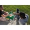 Picnic Time Family Of Brands Green Bay Packers - Concert Table Mini Portable Table, (Charcoal Wood Grain) 843-00-141-124-2 - alternate 4