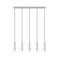 Z-Lite Stari 5-Light Linear Chandelier, 4.75 in W, Brushed Nickel 1956P-5L-BN - alternate 8