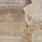 Homeroots 8' X 10' Brown Beige And Taupe Floral Washable Indoor Outdoor Area Rug 582239 - alternate 6