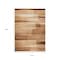 Homeroots 10' X 14' Rust And Ivory Striped Washable Indoor Outdoor Area Rug 630998 - alternate 6